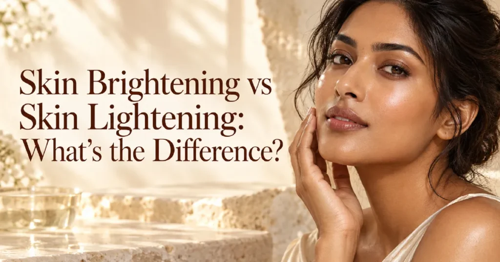 Skin Brightening vs Skin Lightening: Key Differences